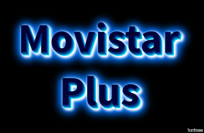 Movistar Plus Tekst effect