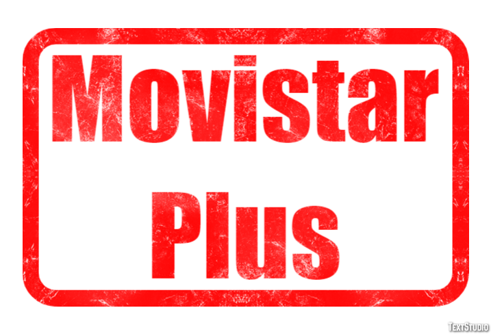 Movistar Plus Tekst effect