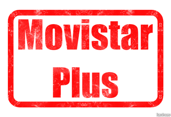 Movistar Plus Tekst Effect
