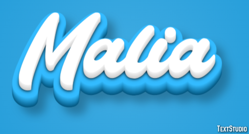 Malia Efekt tekstowy