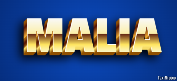 Malia Efekt tekstowy