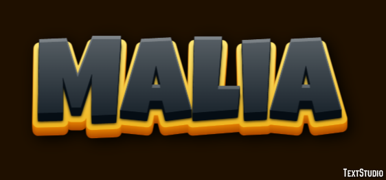 Malia Efekt tekstowy