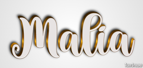 Malia Efekt tekstowy