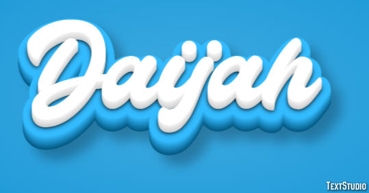 Daijah Text Effect