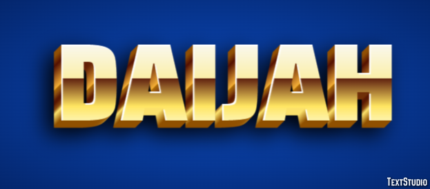 Daijah Text Effect