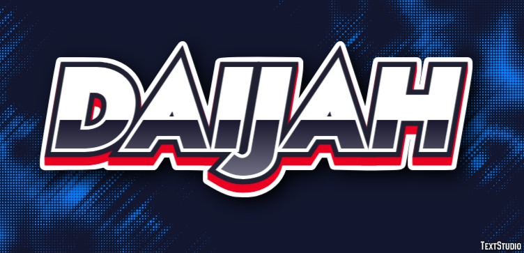 Daijah Text Effect