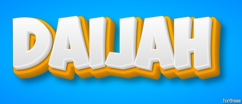 Daijah Text Effect