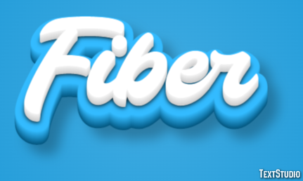 Fiber Metin Efekti