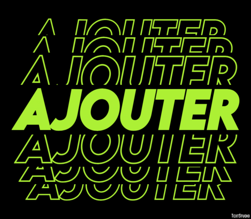 Ajouter Effet de Texte
