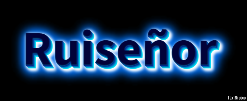 Ruiseñor Efecto de Texto
