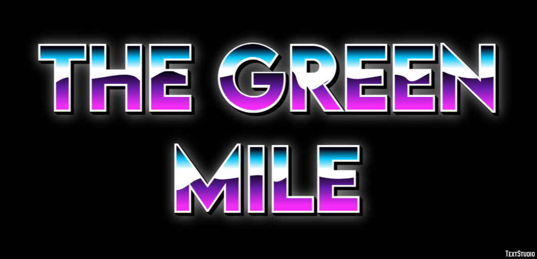 The Green Mile Text Effect