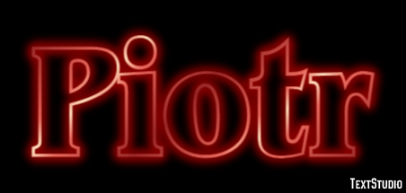 Piotr テキスト効果