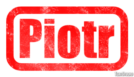 Piotr Efekt tekstowy