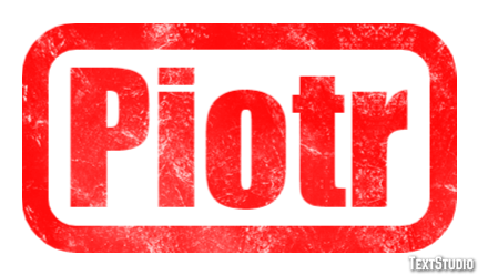 Piotr テキスト効果