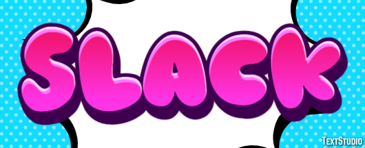 Slack Effetto testo