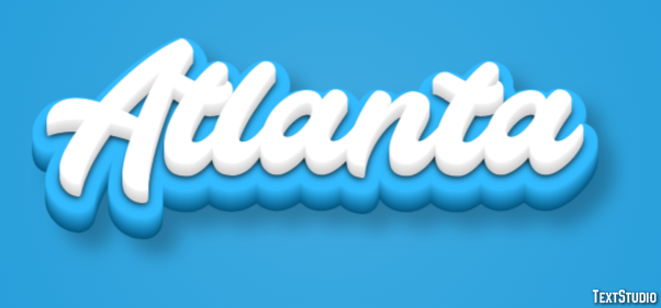 Atlanta Effetto testo