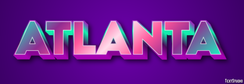 Atlanta Effetto testo