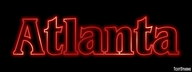 Atlanta Effetto testo