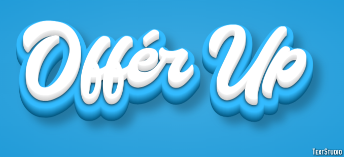 Offér Up Efecto de Texto