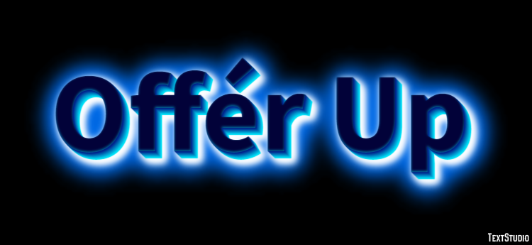Offér Up Efekt tekstowy
