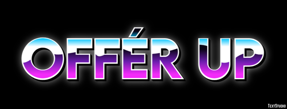 Offér Up Effetto testo