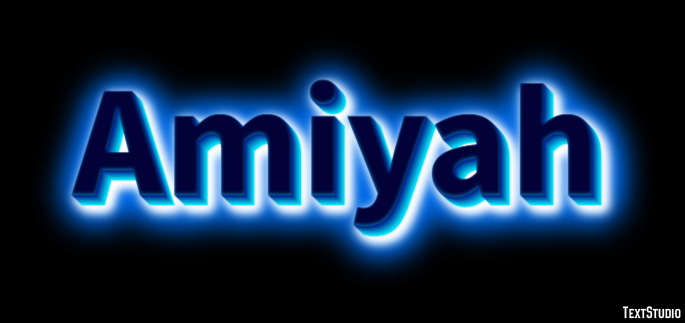 Amiyah テキスト効果