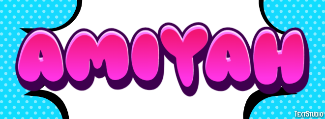 Amiyah Text Effect