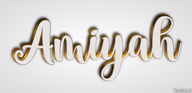 Amiyah Effet de Texte