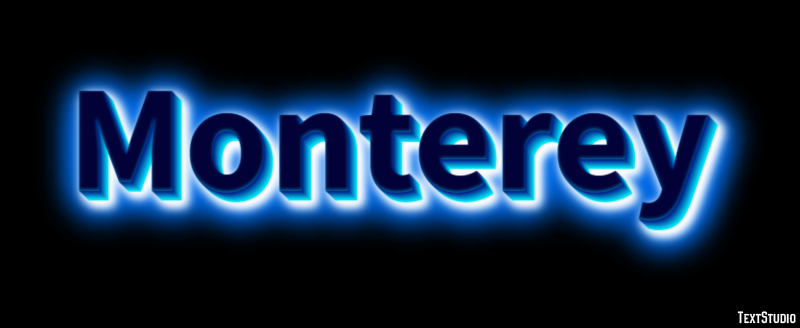 Monterey テキスト効果