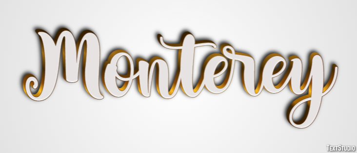 Monterey Effet de Texte