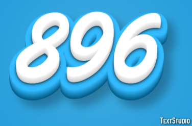 896 Text Effect