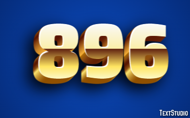 896 Text Effect