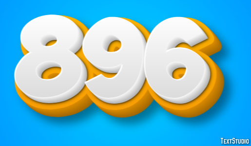 896 Text Effect
