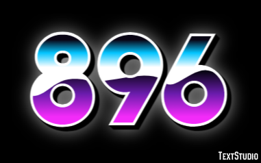 896 Text Effect