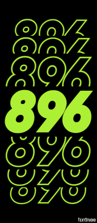 896 Text Effect