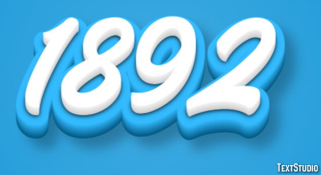 1892 Effetto testo