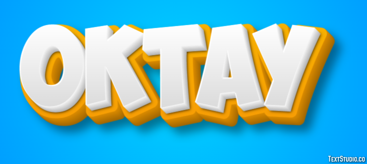 Oktay Efecto de Texto