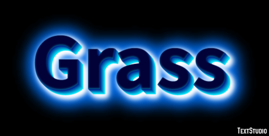 Grass Text Effect