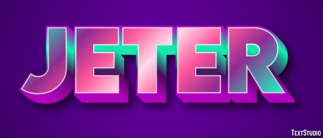 Jeter Effet de Texte
