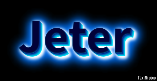 Jeter Effetto testo