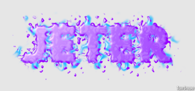 Jeter Effet de Texte