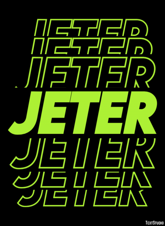 Jeter Effet de Texte