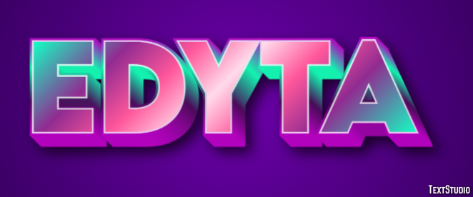 Edyta Effetto testo