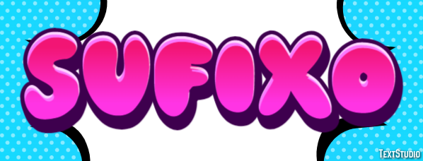 Sufixo Текстовый эффект