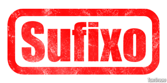 Sufixo Текстовый эффект