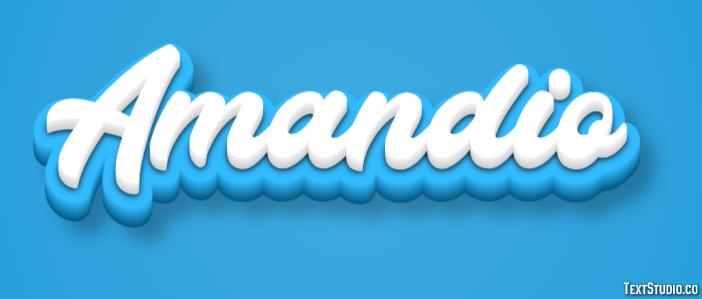 Amandio Text Effect