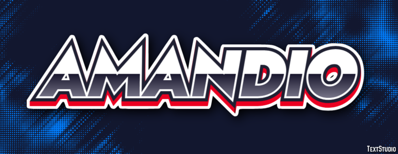Amandio Text Effect