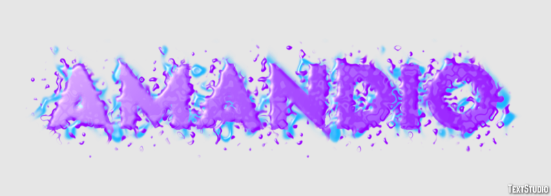 Amandio Text Effect