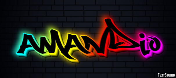 Amandio Text Effect