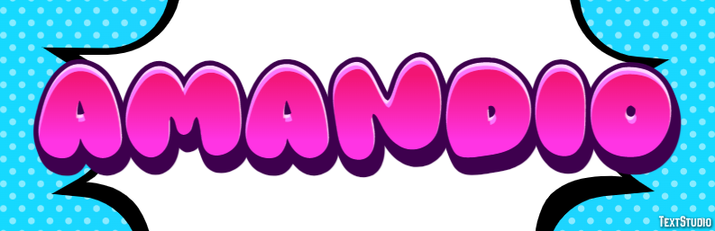 Amandio Text effect